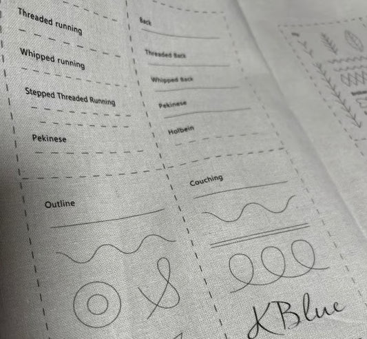 Stitch Book with 143 different stitches