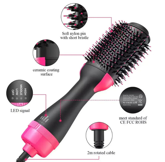 3-in-1 Hair Dryer & Volumizer (Premium Quality)