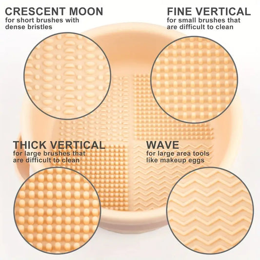 3-in-1 Silicone Makeup Brush Cleaning Kit
