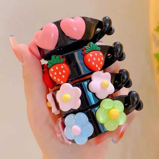 Lazy Ball Head Clip For Women 2PC