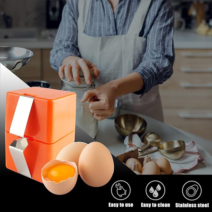 Egg Opener for Raw Eggs Cracking Tool