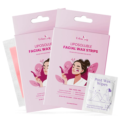 Urban Yog Liposoluble Facial Wax Strips