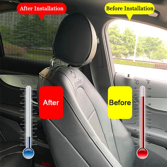 Car Door SunShade curtain (Pack of 4)