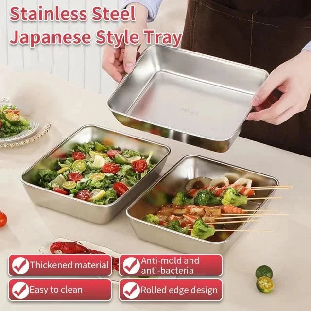 Stainless Steel Square Plate