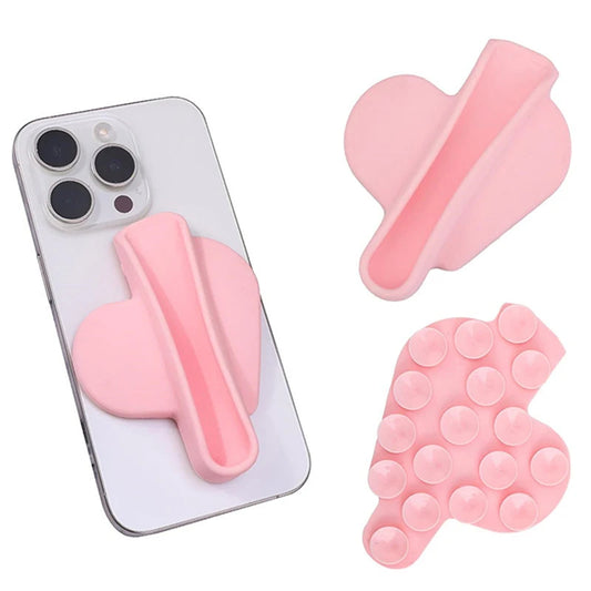Silicone Phone Lipstick Holder