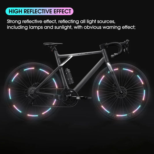Laser Wheel Hub Reflective Sticker