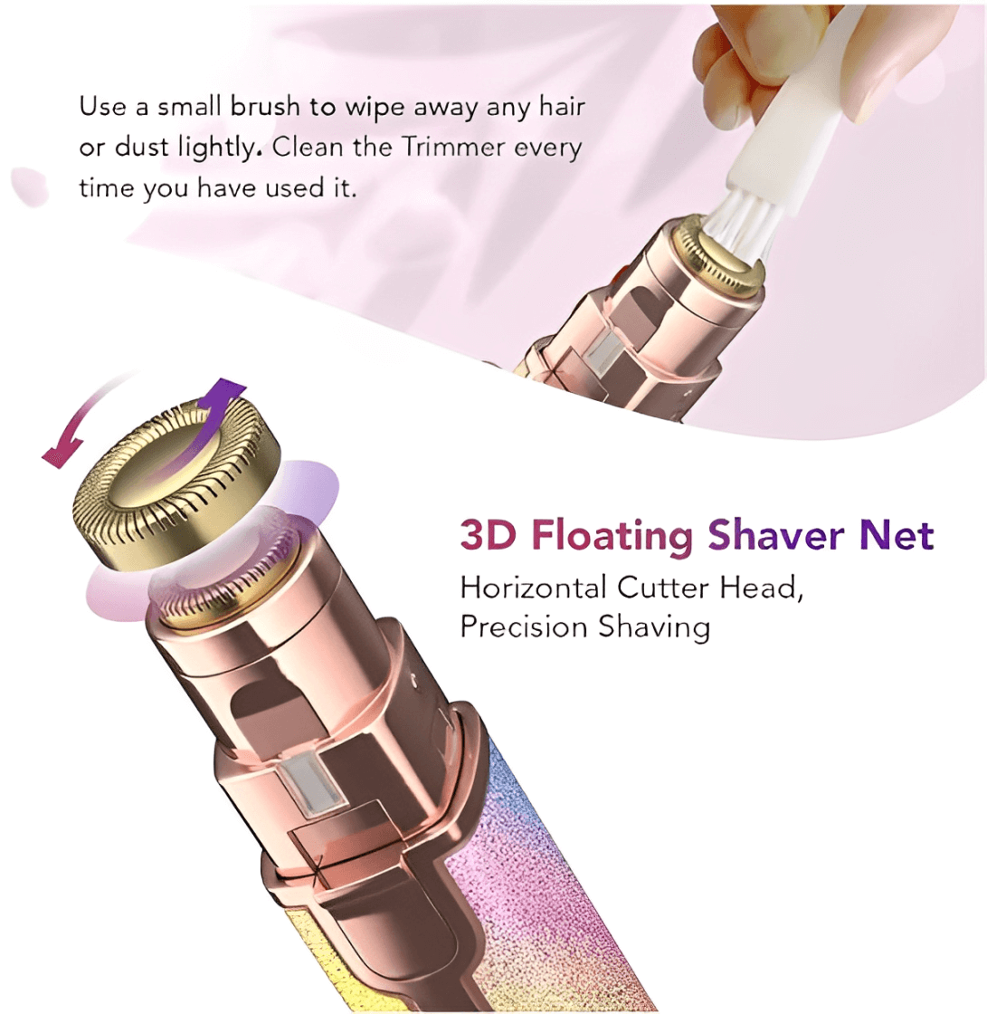 2-in-1 Rechargeable Flawless Hair Remover