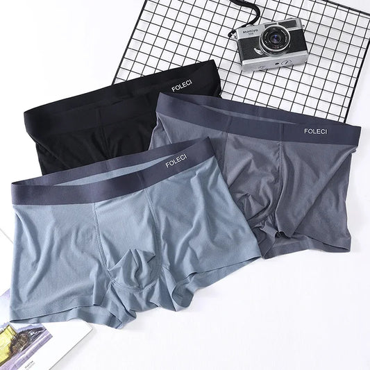 Men's Solid Mesh Breathable Underwear