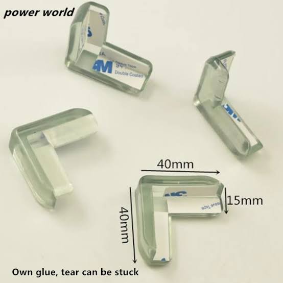 Silicone Table Corner Protector (Pair of 12)