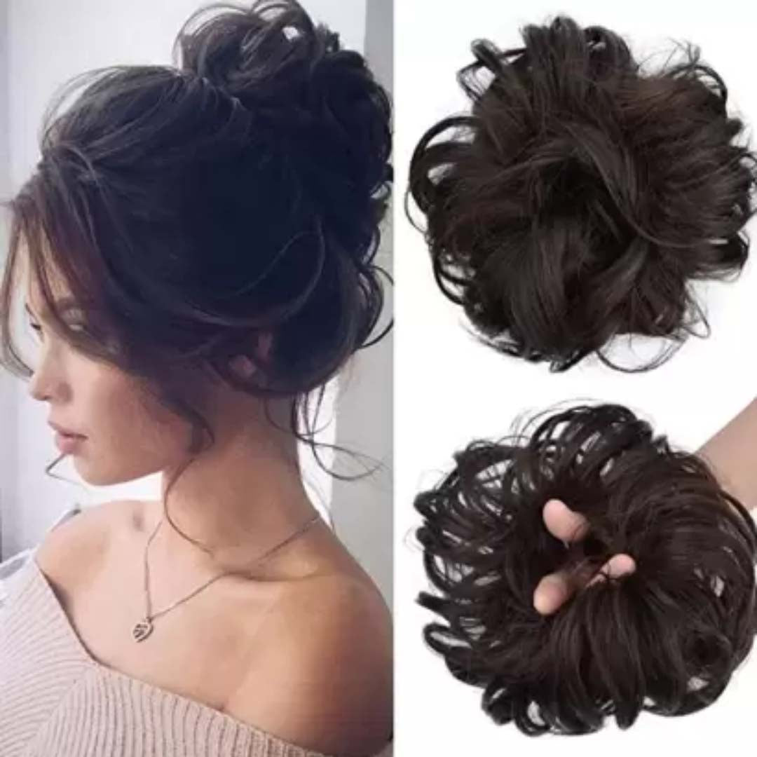 PREMIUM QUALITY MESSY HAIR BUN SCRUNCHIES