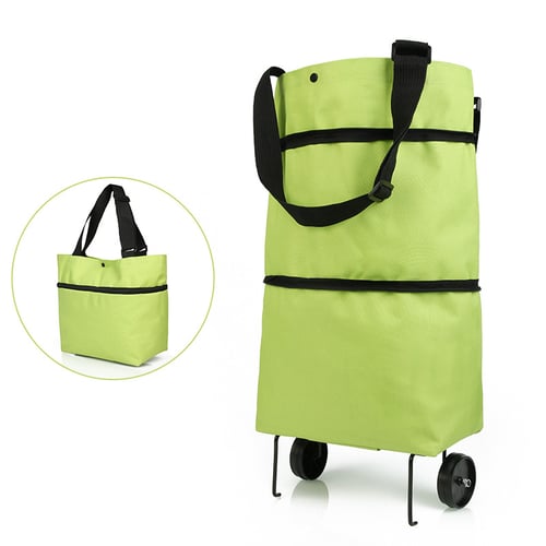 Shopping Bag Folding Green Bag