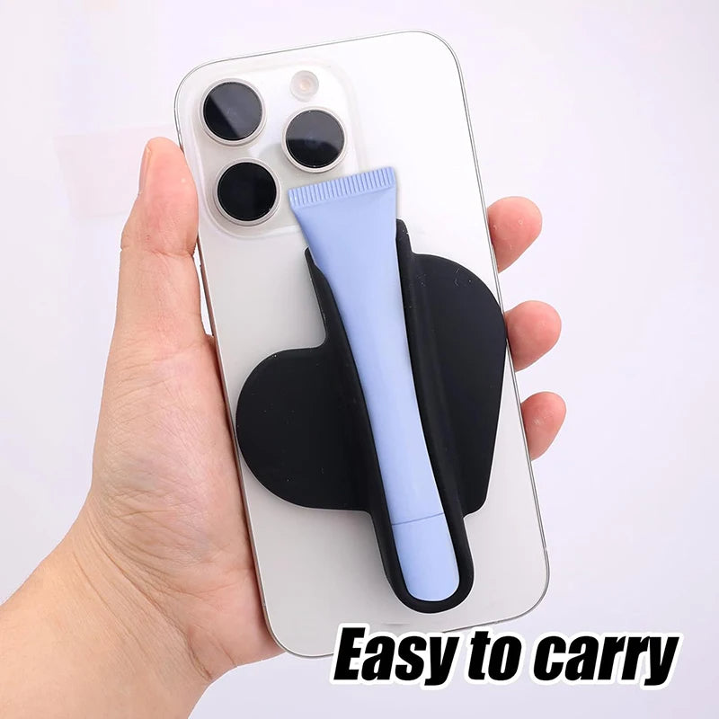Silicone Phone Lipstick Holder