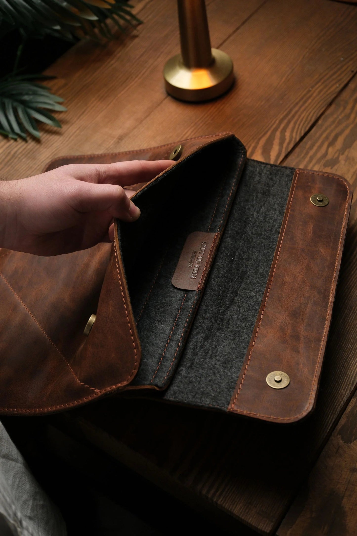Leather Laptop Case