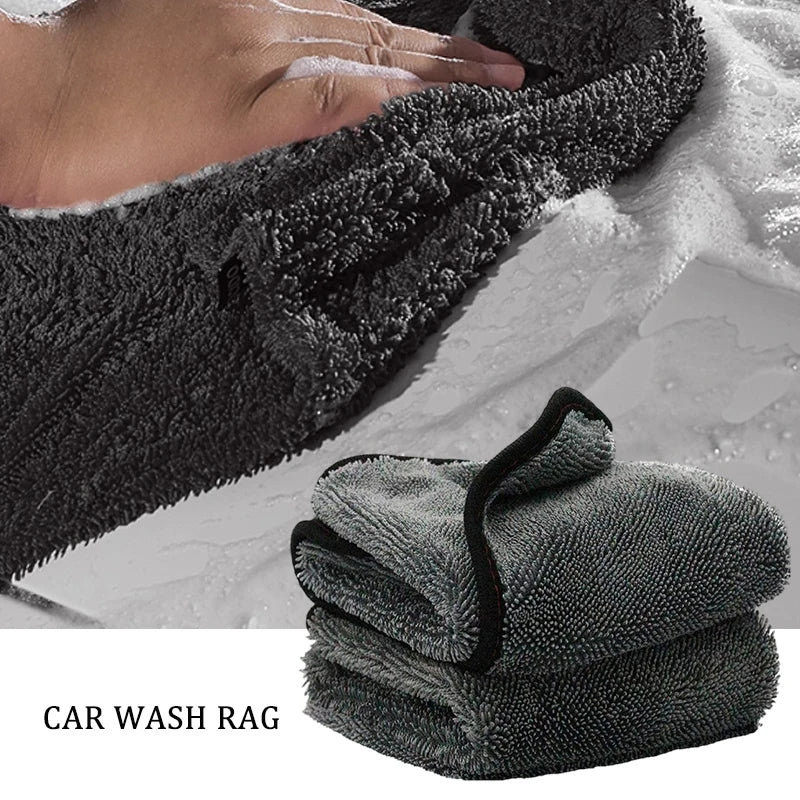 Absorbent car wash rag