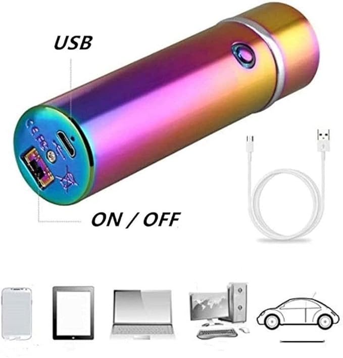 USB Rechargeable Windproof Electronic Cigarette Lighter