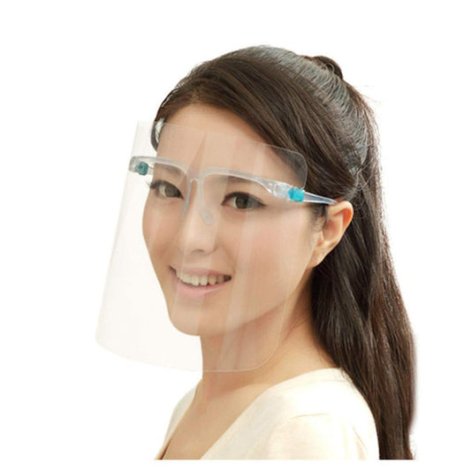 Eye Protection Transparent Face Screen Shield (pack of 2)