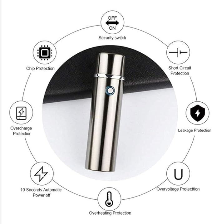 USB Rechargeable Windproof Electronic Cigarette Lighter