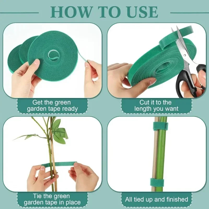 Self Adhesive Plant Nylon Cable Tie Plants Hook