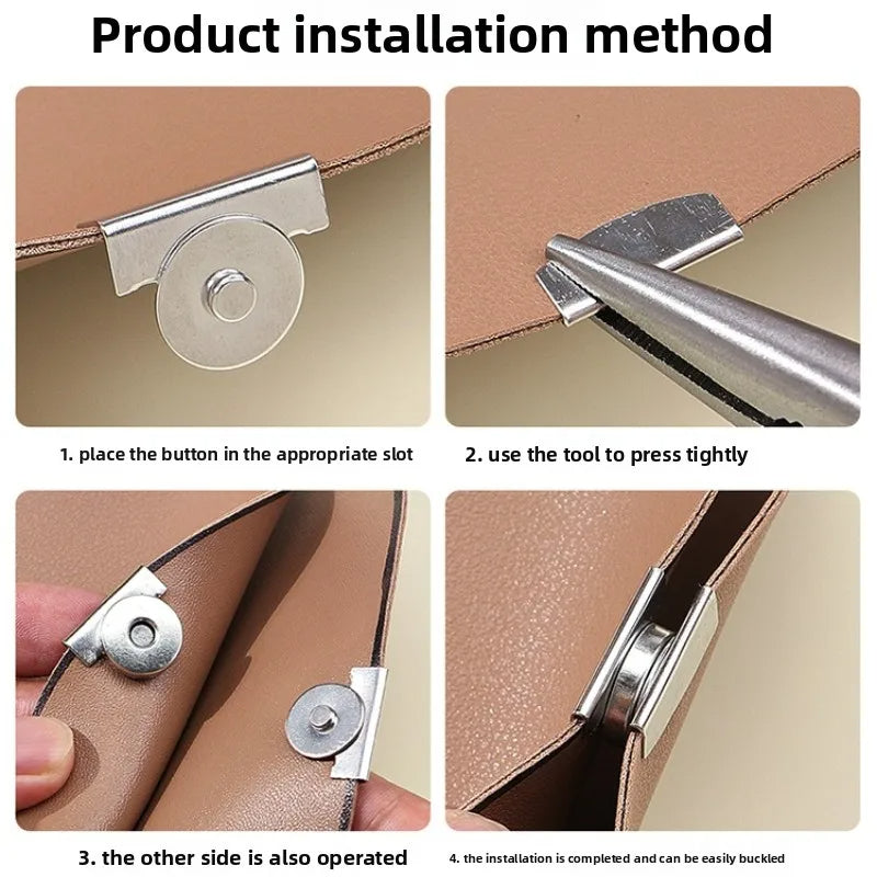 Bag Snap Accessories Magnetic Buckle