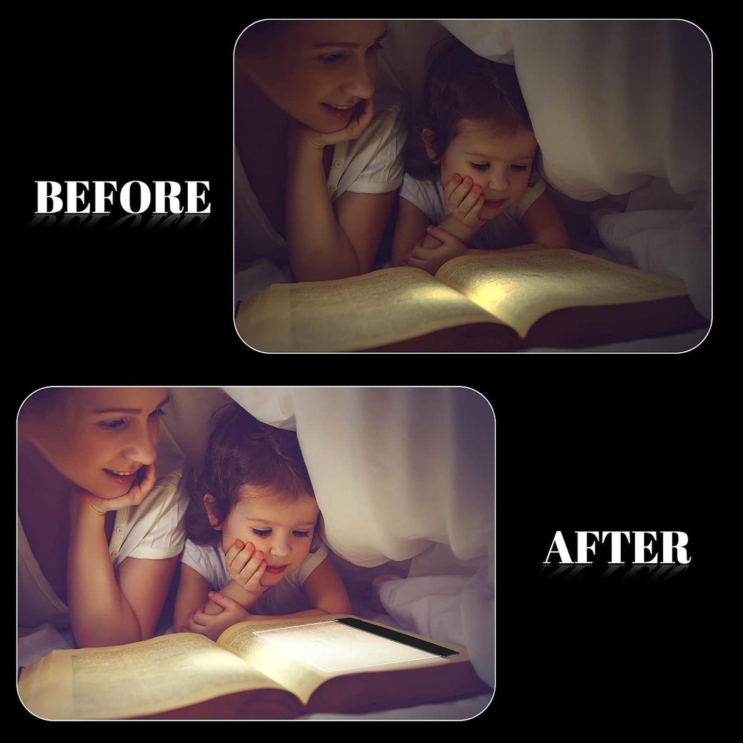 Book Reading Light Panel