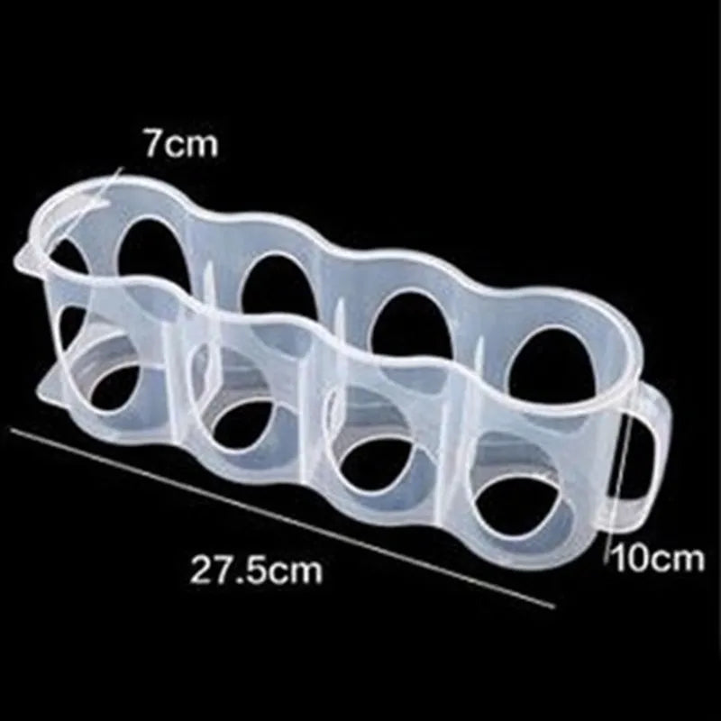 Refrigerator Storage Box Space Saving Drink Rack Kitchen Accessories