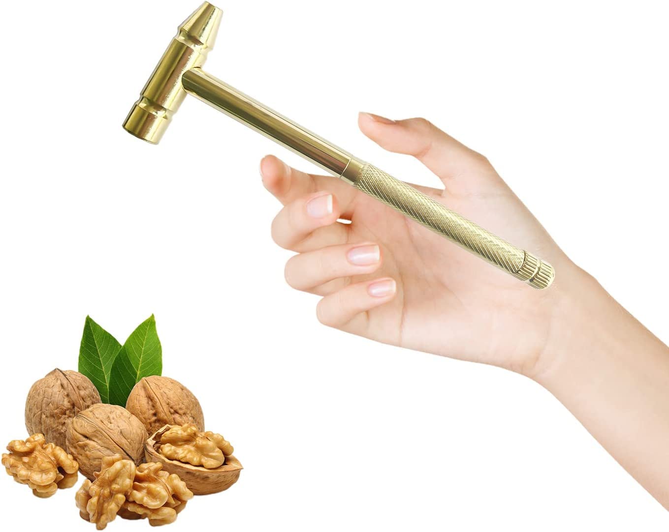 Multifunctional 5 in 1 Small copper Hammer