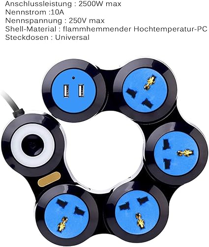 Power Strip Electric Universal Socket Plug