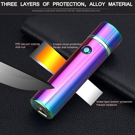 USB Rechargeable Windproof Electronic Cigarette Lighter