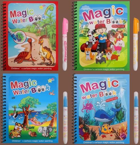 Reusable Magic Water Painting Book (SET OF 2)😳😳