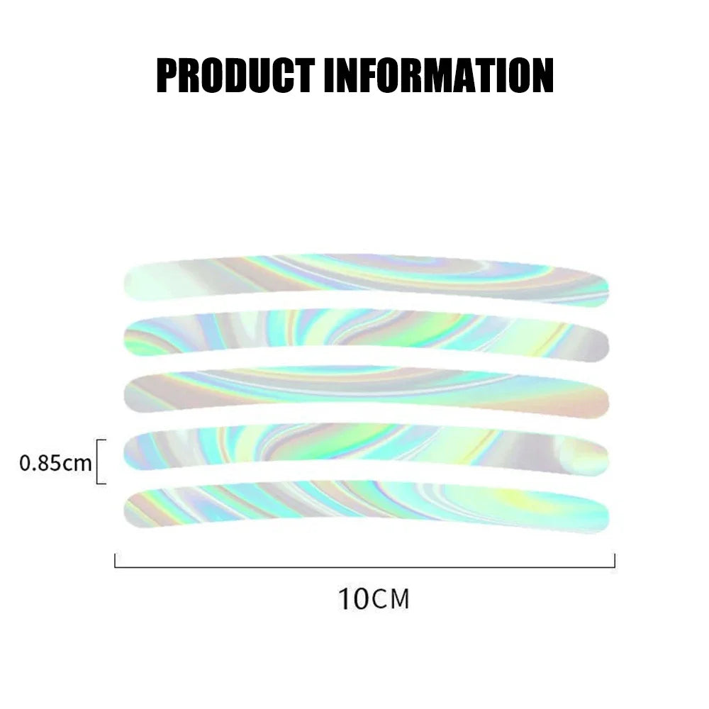 Laser Wheel Hub Reflective Sticker