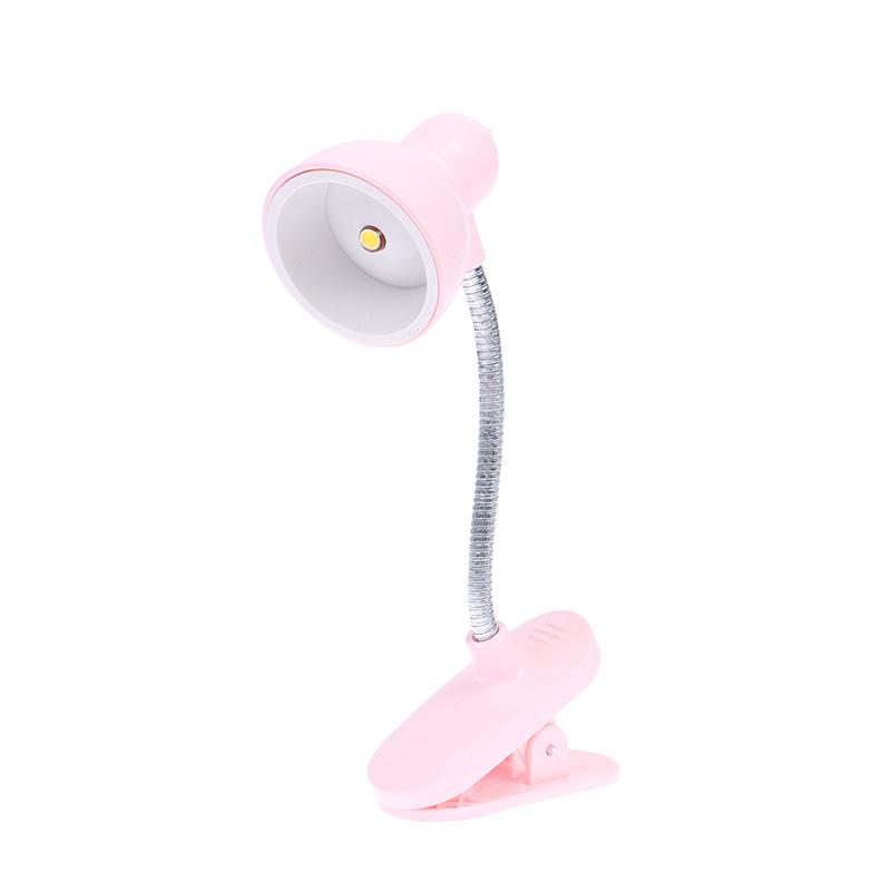 Mini LED Clip Reading Lamp Night Lights Home Portable Book Clip Lamp