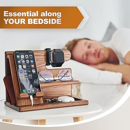 Wood Phone Docking Station