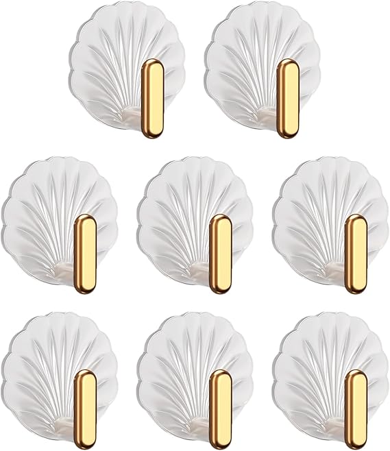 Shell Shaped Wall Hooks