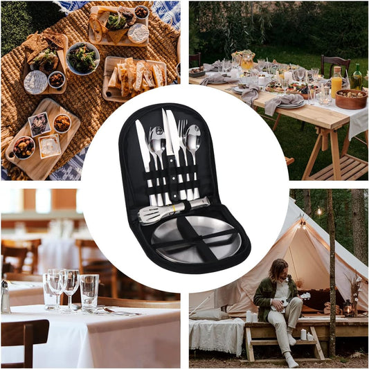 Outdoor Camping Cutlery Storage Bag