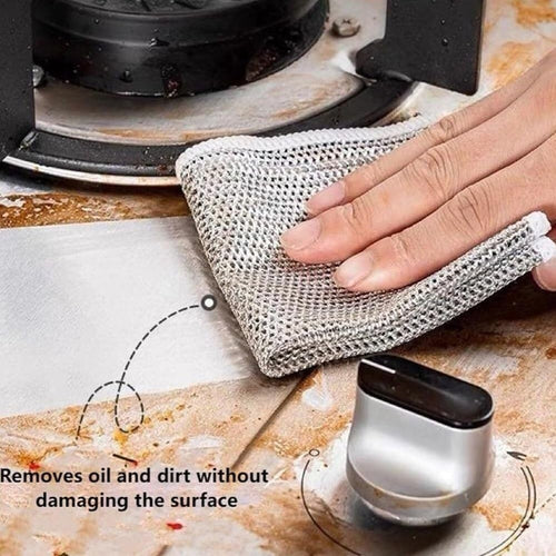 Non Scratch Dish Wash Cloth (PACK OF 4)