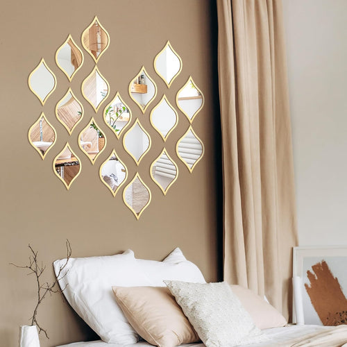 Teardrop Mirror Wall Decor