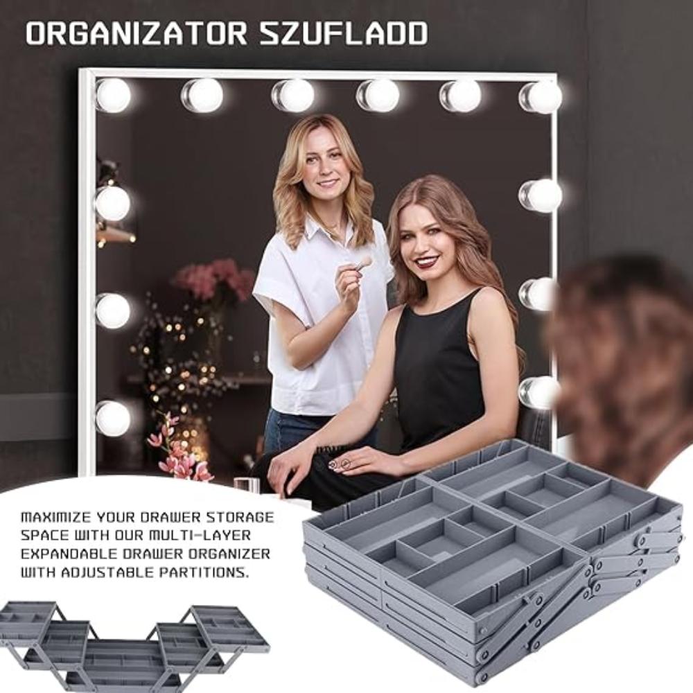 Multilevel Smart Drawer Organizer