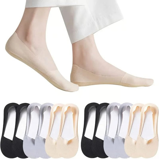 Invisible Non-slip Ice Silk Socks