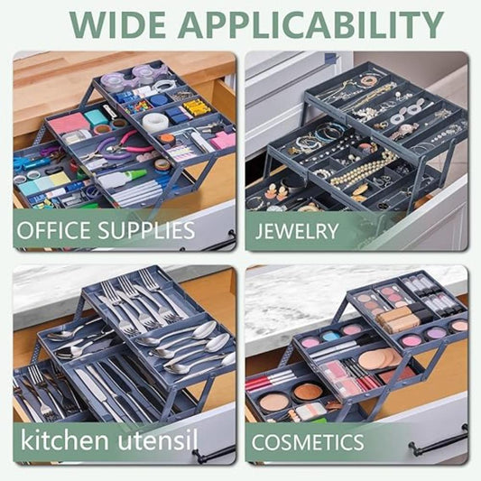 Multilevel Smart Drawer Organizer