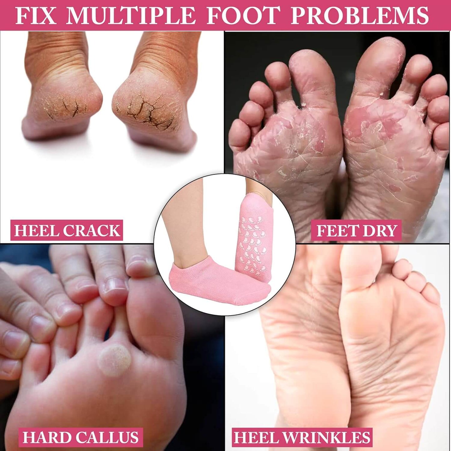 MOISTURIZING FOOT CARE SOCKS
