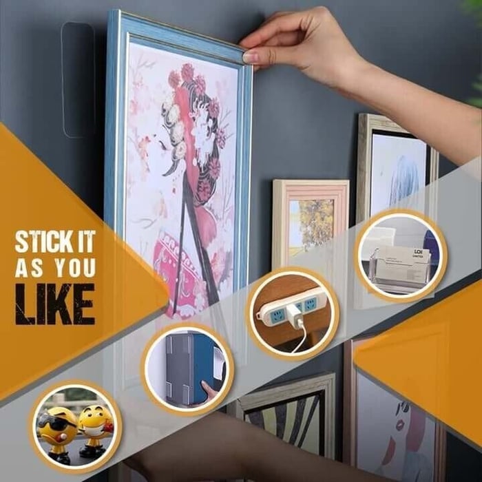 Multifunctional Double Sided Adhesive Tape (60 PCS/BOX)