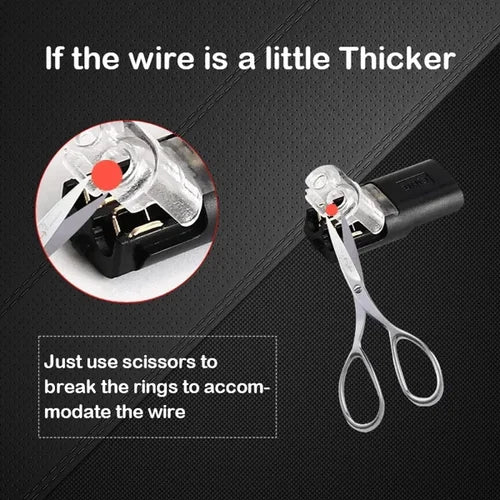 Plug-in Connector With Locking Buckle