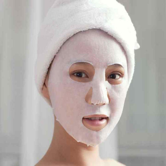 Compressed face sheet mask