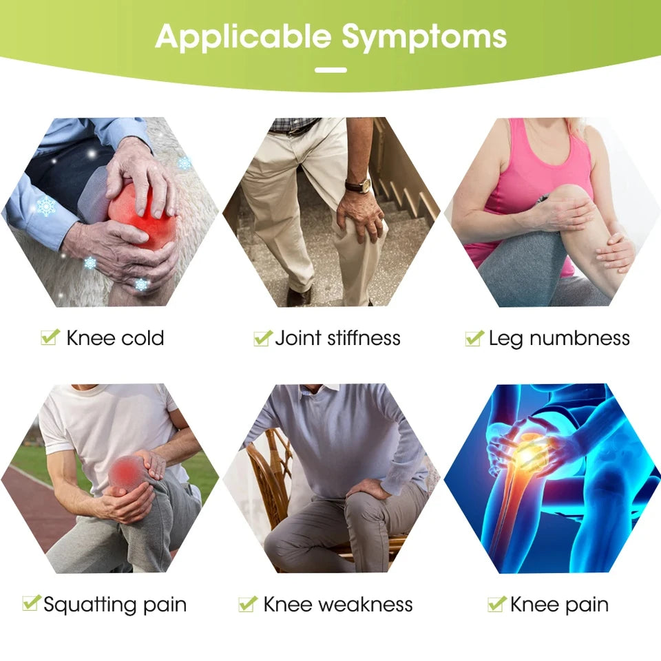 Knee Patch Self-adhesive Wormwood Cervical Spine Paste Sports Joint Injuries Pain Plaster for Rheumatic Diseases