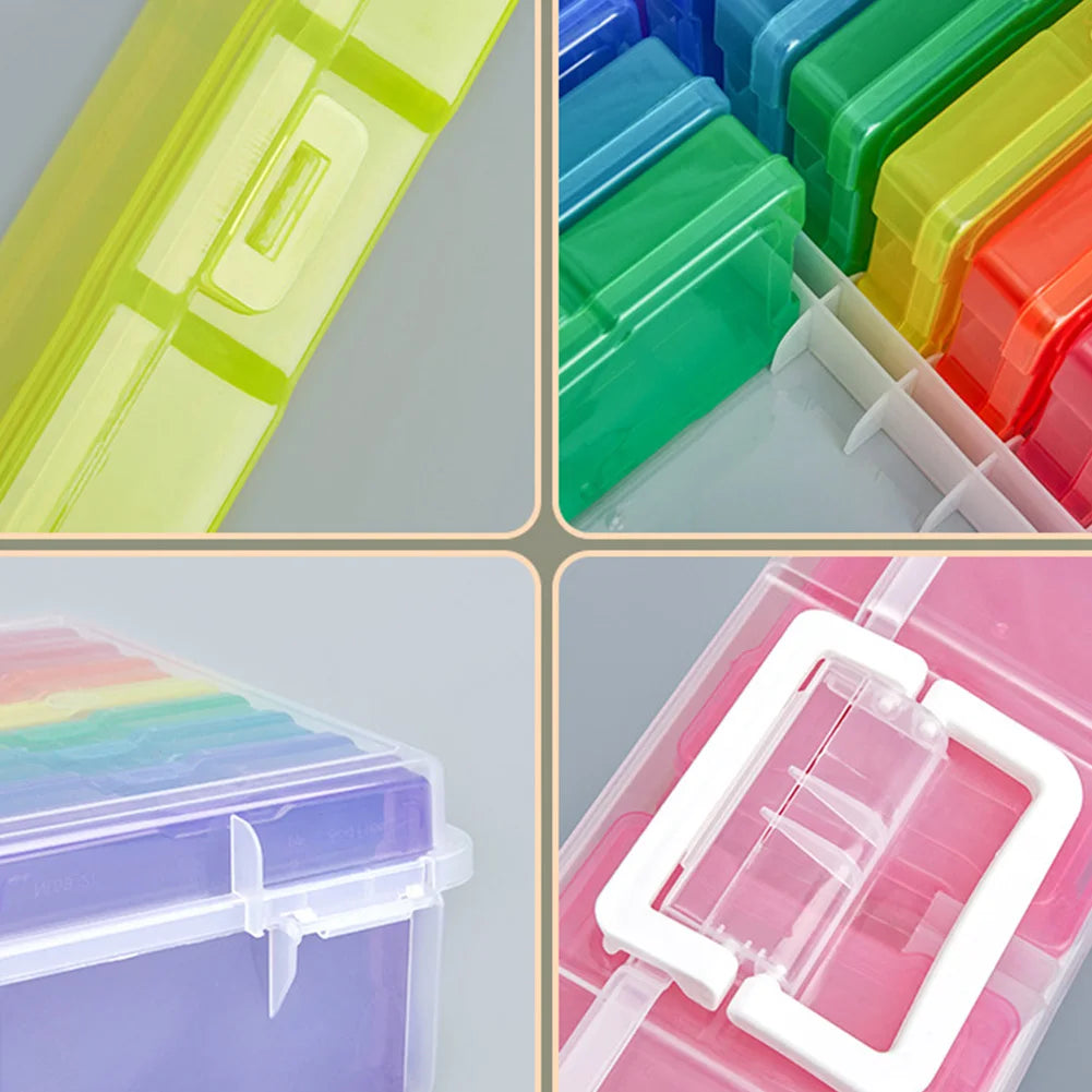DeHandCraft 16-Box Jewelry and Memory Storage Organizer