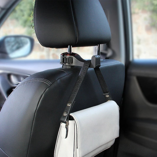 Car Headrest Organizer Hook with Phone Holder