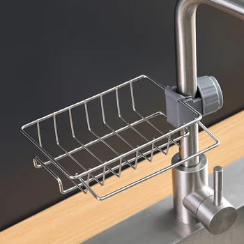 Stainless Steel Kitchen Faucet Drain Rack