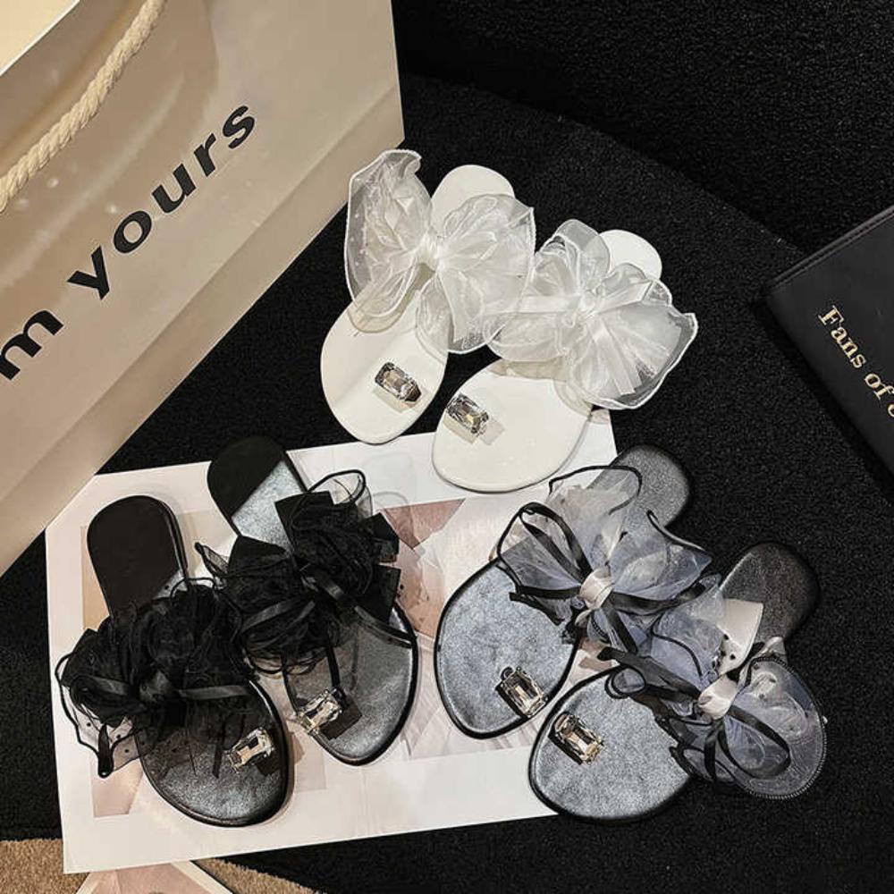 Bow Design Women's Flat Slippers