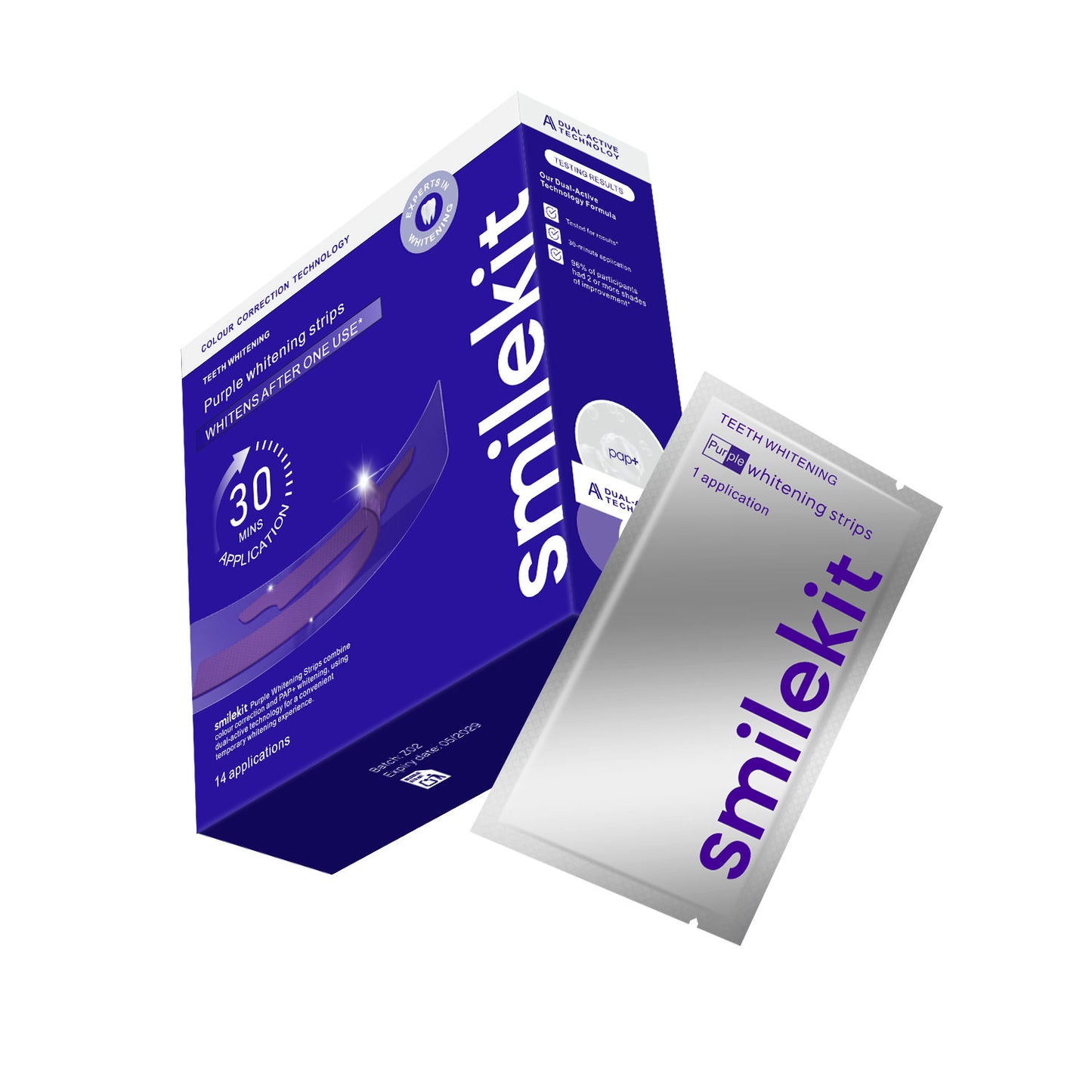 SmileKit Purple Whitening Strips