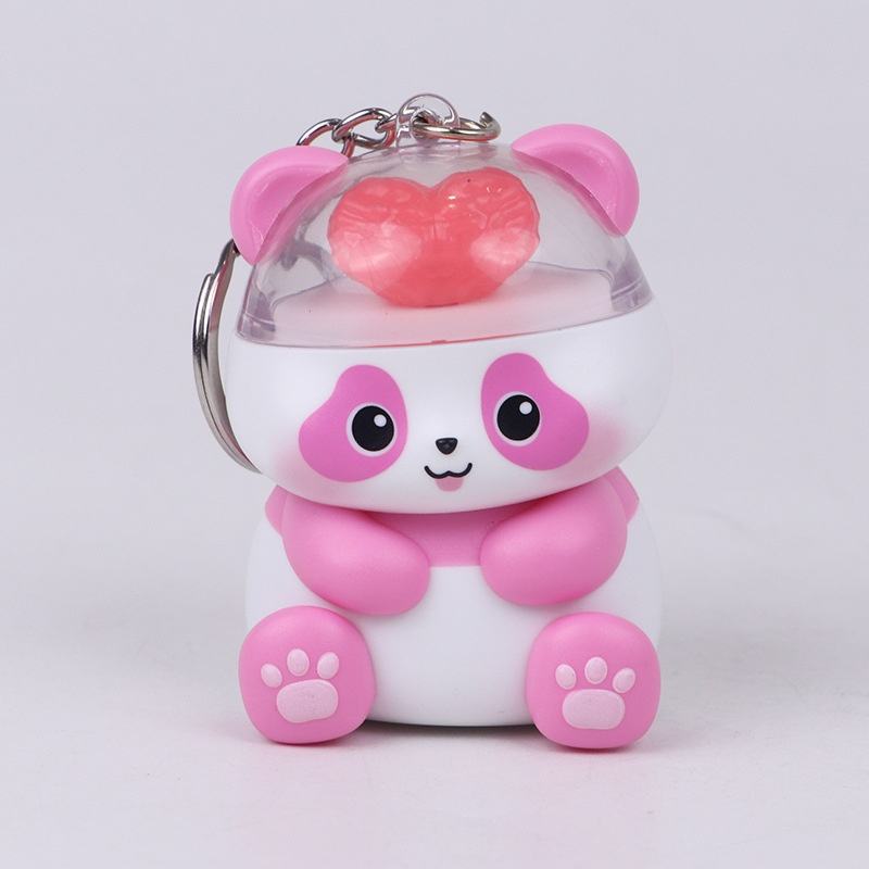 โจ Cute Panda Bear Mini Keychain Toy ๐ผ๐ป๐